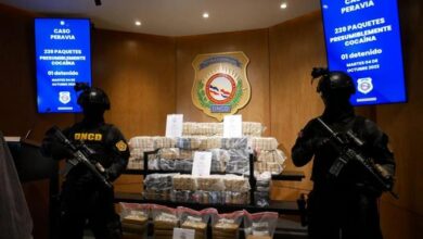 Photo of Confiscan 239 paquetes de cocaína y apresan a un colombiano en Peravia