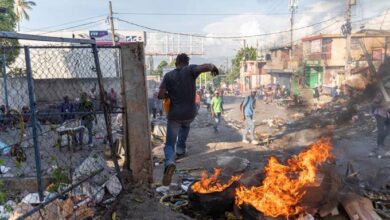 Photo of Protestas contra EE. UU. en Gonaives, Haití
