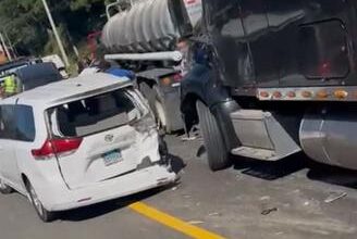 Photo of Involucrados en accidente autopista Duarte señalan la falta de señalización como causa