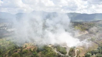 Photo of Fuerza aérea sofoca desde el aire los fuegos forestales