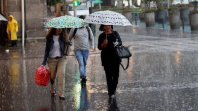 Photo of Se esperan aguaceros con tronadas y ráfagas de viento en varias provincias del país