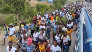 Photo of Haitianos se movilizan en la frontera Elías Piña