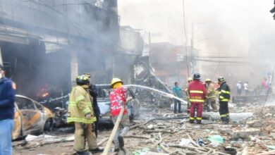 Photo of Asisten a 33 personas por explosión en San Cristóbal; registran tres muertes