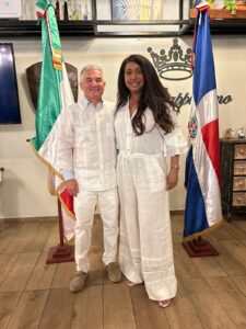 Nancy Polanco y Emilio Carpaneto, Presidente y Vicepresidente de la CCRDI 