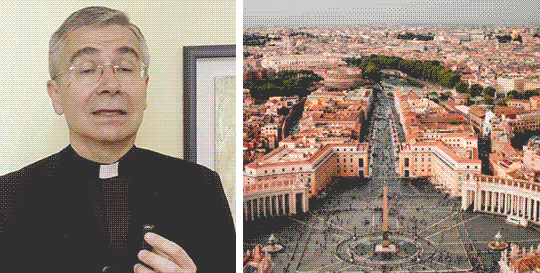Photo of Sacerdote se reúne con diplomáticos y periodistas en Roma para hablar de la elección del papa