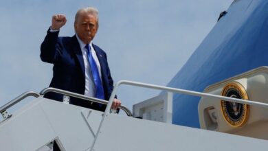 Photo of Trump llega a Emiratos Árabes Unidos en la última parada de su gira por Oriente Medio