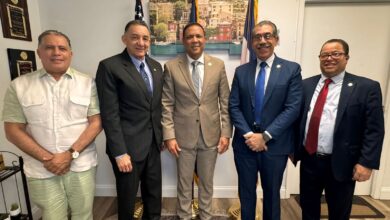 Photo of Jorge Asjana David visita al Asambleísta neoyorquino George Álvarez