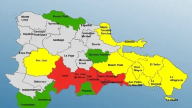 Photo of Santo Domingo y otras cuatro provincias en alerta roja por intensas lluvias