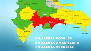 Photo of Aumentan a 30 las provincias bajo alerta; cinco permanecen en roja y 11 en amarilla