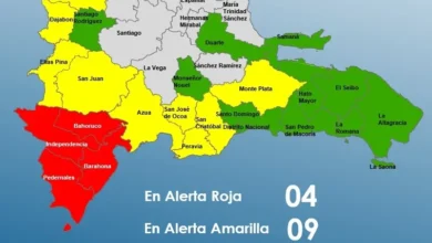 Photo of Así están las alertas en República Dominicana por Melissa