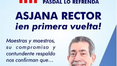 Photo of Asjana obtiene el 60.4% de la preferencia electoral, según encuesta PASDAL