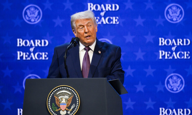 Trump se reúne por primera vez con el Consejo de Paz