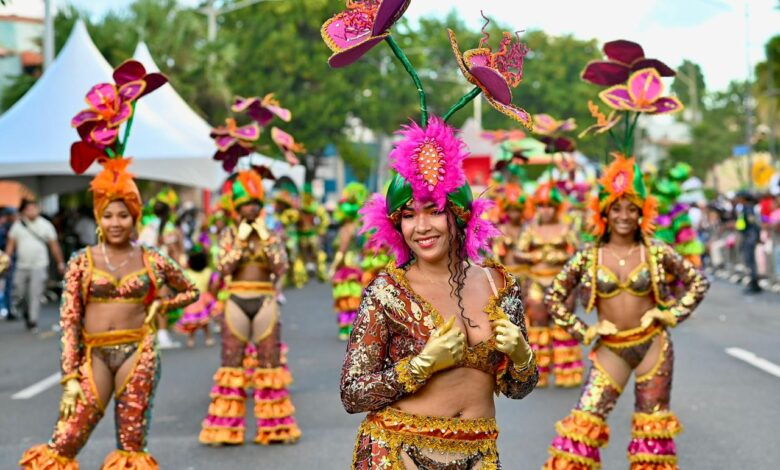Carnaval del Distrito Nacional llena de alegría, color y tradición el malecón. Felix Lara, El Nuevo Diario