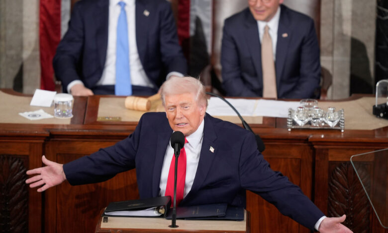 Presidente estadounidense, Donald Trump,