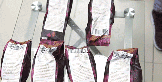Photo of Frustran envío de fundas que aparentaban ser café, contaminadas con cocaína