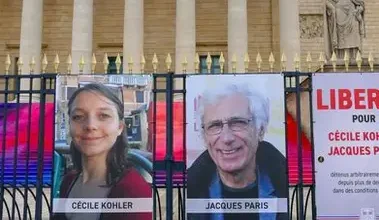 Photo of “Libres y de camino a Francia”: Macron sobre Cécile Kohler y Jacques Paris tras ser excarcelados por Irán