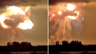 Photo of Enorme explosión y una «anomalía»: ¿Qué se sabe del estallido del cohete de Jeff Bezos?