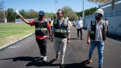 Photo of Ito Bisonó recorre y supervisa trabajos en el Centro Olímpico