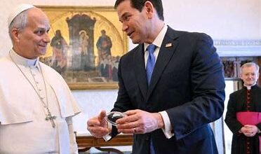 Photo of Rubio subraya a León XIV su “compromiso” con la buena relación ante el Vaticano tras tensiones por Trump