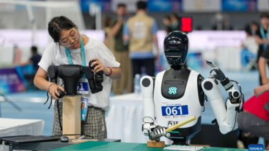 Photo of China celebra  los II Juegos Mundiales de Robots Humanoides