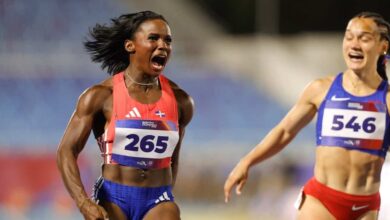 Photo of Liranyi Alonso da el oro a Dominicana en los 100 metros con nuevo récord