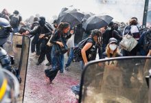 Photo of Fuertes protestas de estudiantes arrasan Francia y se extienden a un país vecino