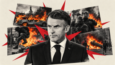 Photo of «Impotencia y debilidad»: ¿Puede Macron frenar una ola de protestas que ya desborda a Francia?