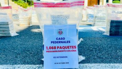 Photo of DNCD incauta más de una tonelada de cocaína en las costas de Pedernales; tres colombianos detenidos