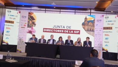 Photo of Martha Ramos presenta informe sobre la libertad de prensa en la 82.ª Asamblea de la SIP en Bogotá