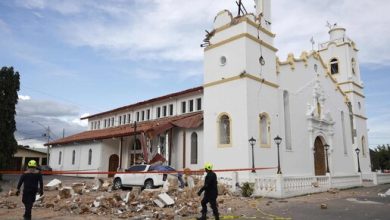 Photo of Un hotel y una iglesia colapsan en zona afectada por el terremoto de 7.7 en Panamá